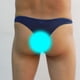 thumbnail image 3 of Delgadas Seda de de Tiro Bajo de - Azul , unico Azul oscuro Salvador Dali Ropa interior de tanga de tanga para hombre, 3 of 10