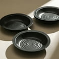 thumbnail image 6 of Stone Lain Orbit Modern Stoneware Dinnerware Set, Charcoal, 24-Piece, 6 of 6