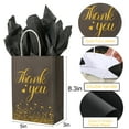 thumbnail image 6 of 12 Pcs Thank You Gift Bags with Tissue Paper, Colorful Kraft Paper Bags for Weddings, Birthday Party Favors, Gift Wrapping, Retail Small Businesses, 6 of 6
