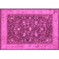 thumbnail image 1 of Ahgly Company Indoor Rectangle Persian Pink Traditional Area Rugs, 5' x 7', 1 of 4