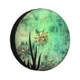 thumbnail image 2 of YFYANG 16'' Tire Cover, Green Vintage Flowers Universal Spare Wheel Covers, Dust-Proof, Water-Proof, Sun-Proof and Corrosion-Proof, 2 of 9