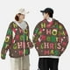thumbnail image 4 of Balery Ho Ho Ho Merry Christmas Sudadera ligera de manga larga con capucha y protección solar UPF 50+ para hombre y mujer, ideal para pesca y running-Medium, 4 of 7