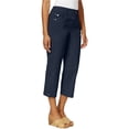thumbnail image 1 of Pantalones cortos casuales Style&co. recortado para mujer azul 4, 1 of 2