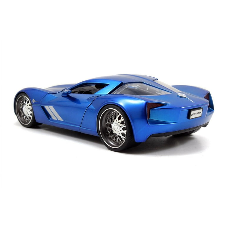 Jada Diecast Metal 1:24 Big Time Muscle 2009 CORVETTE