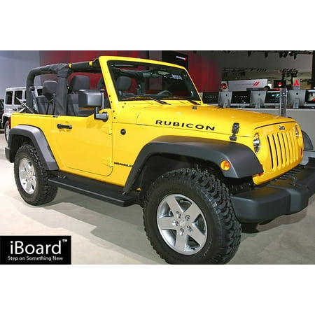Jeep Matte Black >> Matte Black 5 Iboard Running Boards Fit 07 17 Jeep Wrangler 2 Door Jeep Matte Black >> Matte Black 5 Iboard Running Boards Fit 07 17 Jeep Wrangler 2 Door