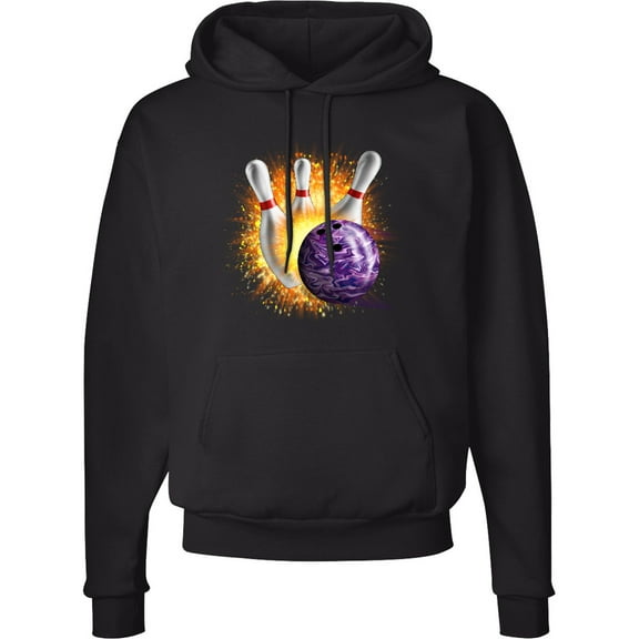 Inktastic Bowling Strike Adult Hoodie Sweatshirt