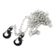 thumbnail image 3 of 2 Cadenas de Remolque RC con de Remolque para Decoración de Piezas de Repuesto RC 1:10 Yotijar Cadena de remolque de coche RC, 3 of 10