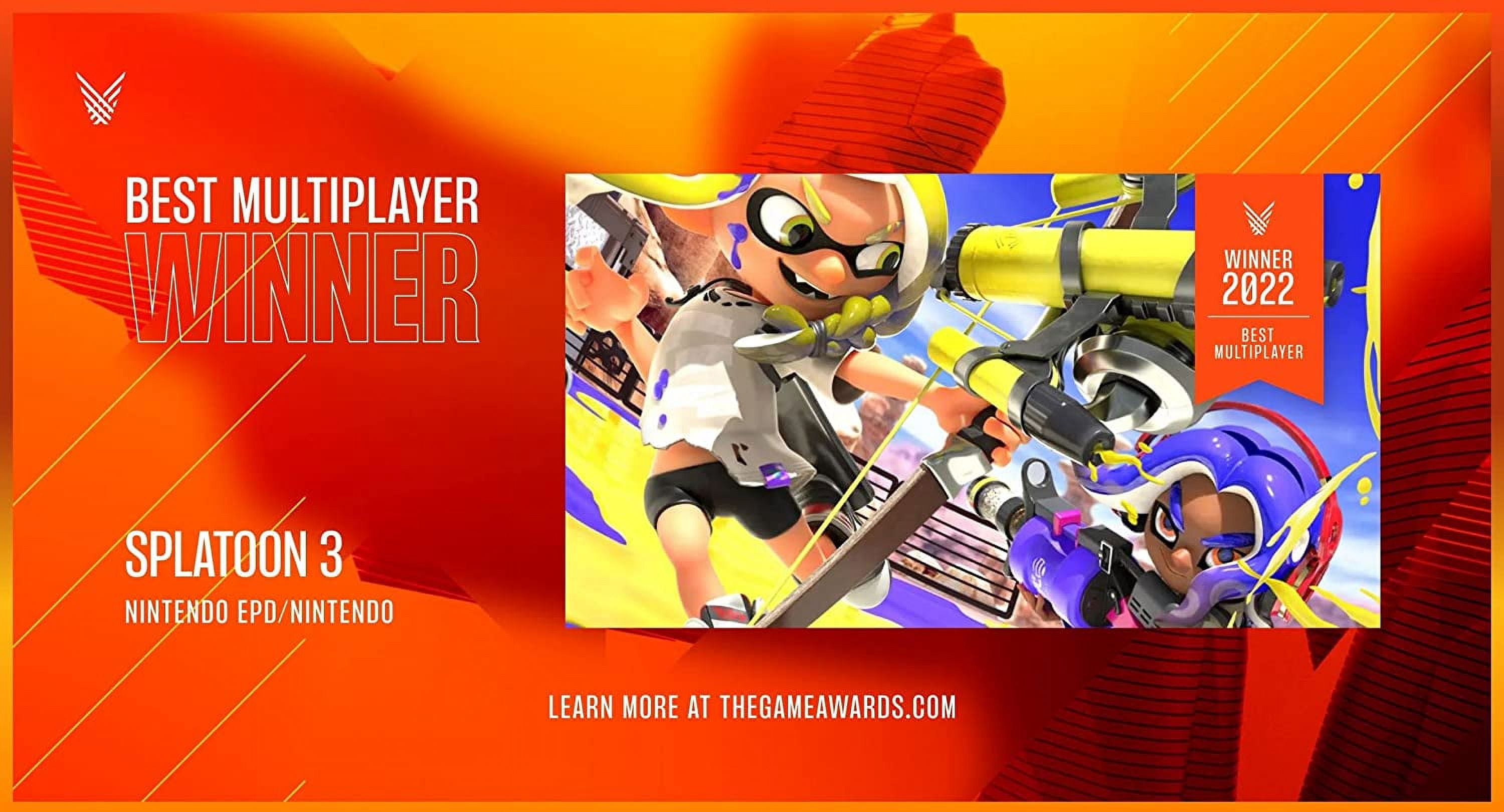 Splatoon 3 - Nintendo Switch [Physical] - U.S. Version -EU/PEGI Version
