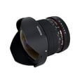 thumbnail image 4 of Lente de cámara ojo de pez HD Rokinon 8 mm F3.5 para Nikon AE negro HD8, 4 of 9