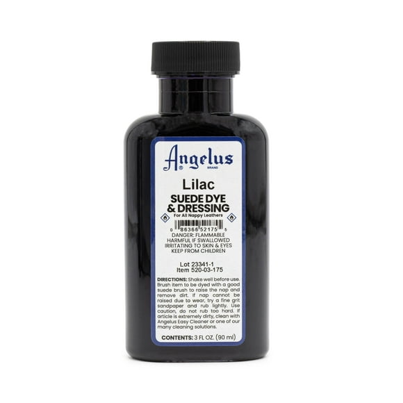 Tinte Angelus Suede Lilac, 90 ml, para piel nobuck