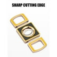 thumbnail image 2 of Sharp Cigar Cutter Zinc Alloy Metal Luxur Guillotine Knife Smoking Accessories, 2 of 6