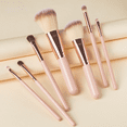 thumbnail image 4 of Brocha cosmética portátil con minijuego de brochas para polvos, brocha para ojos, herramienta de maquillaje, fácil de guardar, 4 of 5