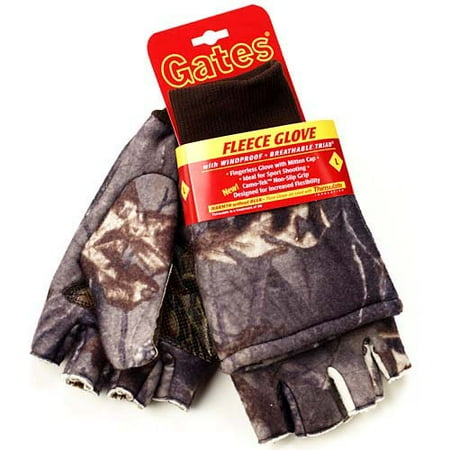 Gates® Fleece Shooting Gloves - Realtree Hardwoods