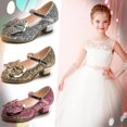 thumbnail image 2 of Girl's School Uniform Shoes Mary Jane Flats Low Heel Party Wedding Dress Shoes (Toddler/Little Kid/Big Kid), 2 of 7