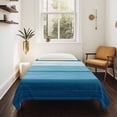 thumbnail image 4 of Blue White Ombre Tapestry for Bedroom Wall Hanging Tapestry, Modern Gradient Abstract Aesthetic Ceiling Backdrop Tapestries Poster Blanket Wall Decor for Teens Room Living Room Dorm 39" x 59", 4 of 8
