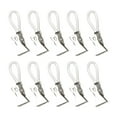 thumbnail image 3 of yotijay 2x 10Pcs Hanging Tea Towels Clips, Hanging Clothes Pegs, Hand Towel Hangers, Cloth Hanger Towels Clips with Hanging Loop for Oven Mitts Tea Towels, 3 of 9