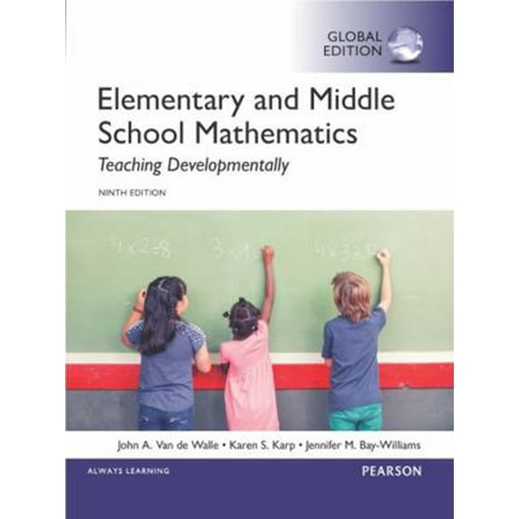 Pre-Owned Elementary and Middle School Mathematics: Teaching Developmentally, Global Edition (Unknown) 1292097698 9781292097695