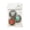 C, variant on Corrugated Paper Bell Ball Cat Toy, Interactive Play and Energy Release, 7cm Diameter, Assorted Colors, Indoor Cats and Kittens