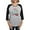 Heather/Black, variant on CafePress - Play Doh Keep Going Keep Growing Long Sleeve T Shirt - Womens Baseball Tee