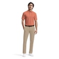 thumbnail image 3 of Ben Hogan Men's & Big Men's Performance Eco Mini Geo Jacquard Short Sleeve Polo Shirt, up to 5XL, 3 of 7