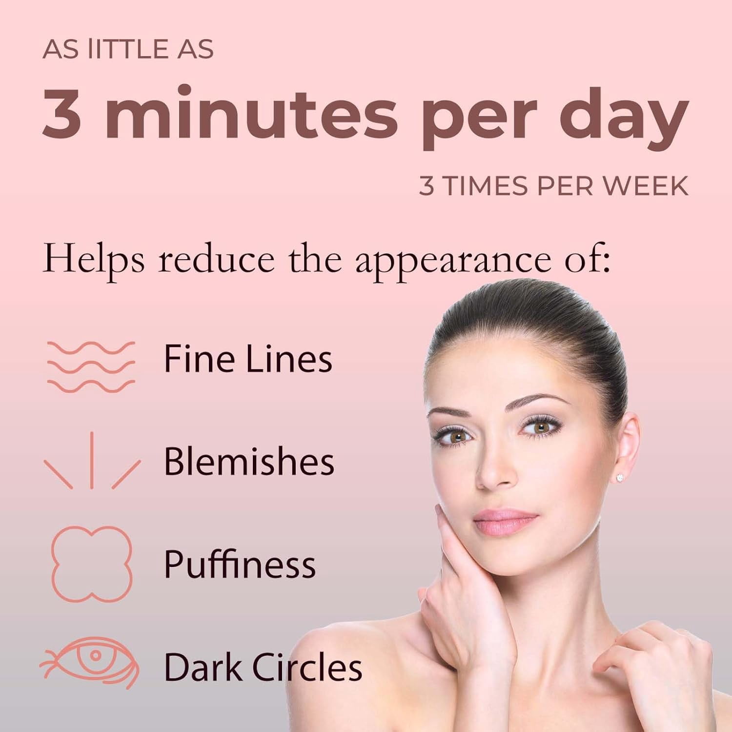ABCISI Red Light Therapy for Face, 7 in 1 LED Light Therapy Wand for Face and Neck, Microcurrent Facial Device for Anti-Aging, Face & Eye Massager Skincare (7 Colors led Light)