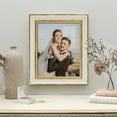 thumbnail image 3 of SUMGAR 8x10 Picture Frame Wedding Gift Vintage Photo Frame with White Gold Edge Antique Retro Picture Frames Gallery Wall Hanging Tabletop Display for Home Office Decor, Gift for Family Friend, 3 of 11
