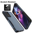 thumbnail image 6 of For Motorola Moto G Stylus 5G 2024 Case ,2 in 1 Phone Case for Moto G Stylus 5G 2024 6.7 inch ,Takfox Shockproof Heavy Duty Armor Hard Plastic & Rubber Rugged Full Body Bumper Cover -Blue, 6 of 11