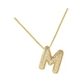 thumbnail image 2 of Collar con letras de burbujas Yuyangstore colgante para hombres y mujeres M, 2 of 8