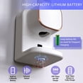 thumbnail image 3 of Automatic Toothpaste Dispenser Wall Mounted - Upgraded Toothpaste Squeezer for Kids & Adults, No-Drip Bathroom Accessories with Quantitative Pump, Space-Saving Holder for Tube Toothpaste, 3 of 7
