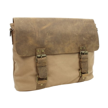 Vagarant Traveler Classic Canvas Messenger Bag CM17.KK