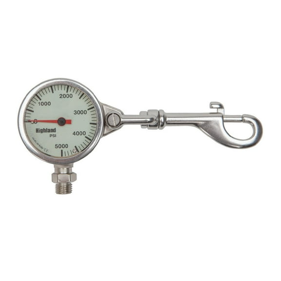 Highland by XS Scuba 2" (5.1cm) Brass & Snap SPG