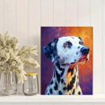 thumbnail image 2 of Dalmatian Dog Oil Painting Canvas Print Wall Art for Living Room Bedroom Office Hallway Kitchen Cafe Home Decor, 2 of 8