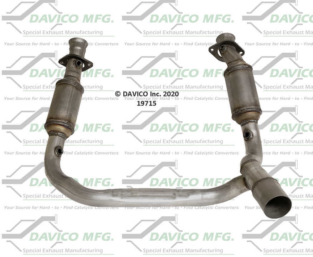 Davico Mfg 19715 Direct-Fit Catalytic Converter
