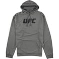 thumbnail image 1 of UFC Mens French Terry Pullover Hoodie Sweatshirt, Grey, Small, 1 of 1