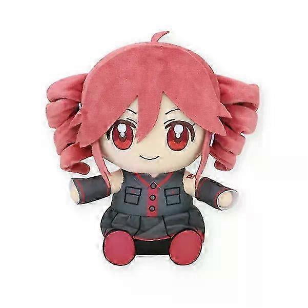 Shibingsheng 20cm Kasane Teto Plush Toy Soft Doll Stuffed Plushies Figure Anime Cosplay Cartoon Birthday Present Christmas Gift for Fans Girl 2025