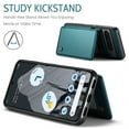 thumbnail image 2 of SaniMore for Google Pixel 8 Pro Wallet Case, RFID Blocking PU Leather Kickstand Credit Slots Flip Folio Protective Case, Double Magnetic Clasp Durable Shockproof Cover for Google Pixel 8 Pro, Blue, 2 of 9