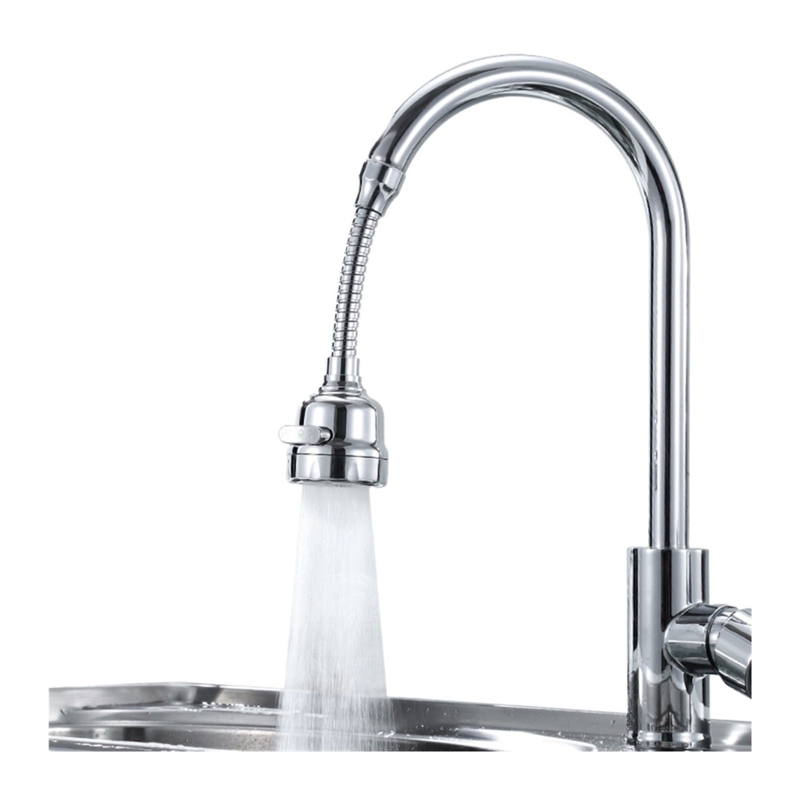 Rotating Nozzle For Mixer Tap Pressurized Splash Water Saving Aerator Kitchen Aerator Bubbler Diffuser Faucet Convenient ,Easy to Use