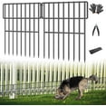 thumbnail image 1 of Panels Animal Barrier in (H) X .ft (L) No Dig Dog Fence . in Gap Garden Border for Dogs Rabbits Rustproof Metal Decorative Blocker for Outdoor Yard Patio, 1 of 6