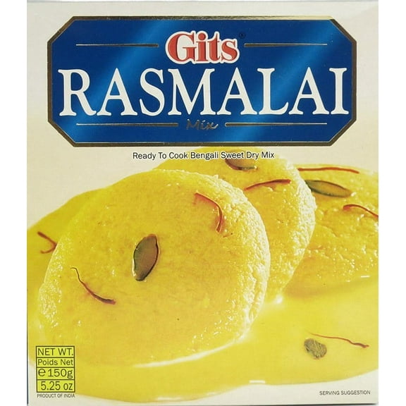 Gits Rasmalai Mix - 150 Gm (5.3 Oz)