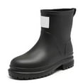 thumbnail image 5 of KANG Stylish Women's Mid Calf Rain Shoes Thick Sole Durable Short Ankle Boots For Everyday And Outdoor Activities, 5 of 6