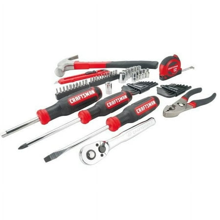Craftsman Home Tool Kit / Mechanics Tools Kit, 57-Piece (CMMT99446)...