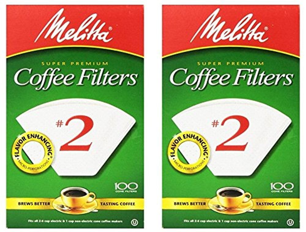 2 Natural Brown  80 pc Melitta Original Coffee Filters No from Germany 