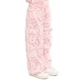 thumbnail image 3 of Wonder Nation Hello Kitty Baby and Toddler Girls Graphic Fleece Cargo Pants, Sizes 12M-3T, 3 of 11