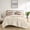Terracotta, variant on Noaman 2-Piece Twin/Twin XL Stripe Textured Print Comforter Set, Terracotta