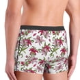 thumbnail image 3 of Goofa Lilies Flowers Printed Men's Boxer Briefs Underwear, Moisture-Wicking Underwear, Trunk,Soft and Breathable Cotton Underwear-Large, 3 of 9