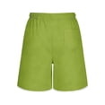 thumbnail image 4 of Hurxie Mens Swim Trunks 5 inch Board Shorts Quick Dry Bathing Suits Beach Swim Shorts with Pockets Army Green,XL, 4 of 7