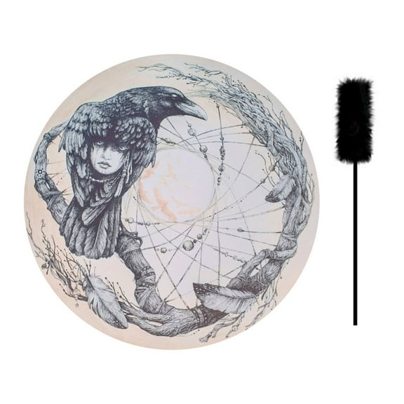 Shaman Drum with Drum Stick Spiritual Healing Sound Healing Tool