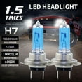 thumbnail image 2 of H7 100w Xenon Headlight Bulbs Super White 8500k Lamp Light Effect Hid 12V Lights A2B6, 2 of 9