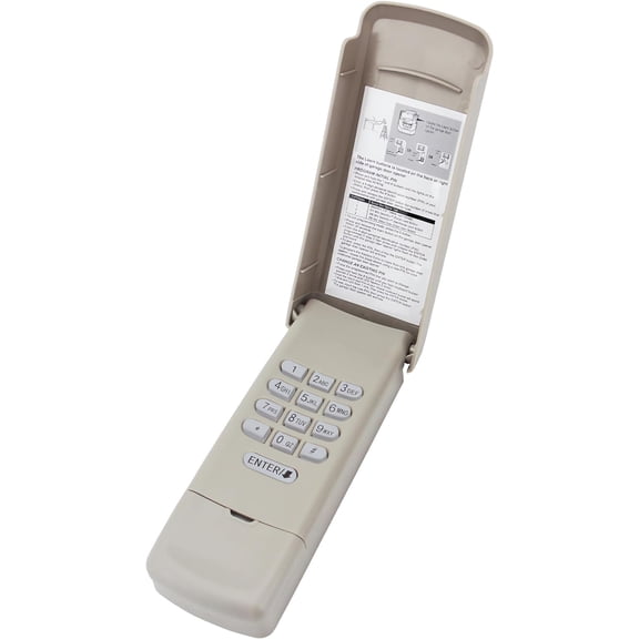 Garage Door Opener Keypad for Craftsman Openers with Learn Button, Replaces 877MAX G940EV-P2 878MAX 377LM 977LM 877LM 66LM, Wireless Keyless Entry Outside Remote