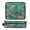 Beautiful Psychedelic Bird, variant on Hair Tool Organizer Bag with Heat Resistant Mat Removable Travel Storage Case for Hot Air Brushes Curling Irons Purple Sky and Black Cat